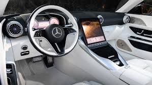 Mercedes-Maybach SL 680 inner view
