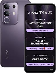 Vivo T4x 5G with their features
