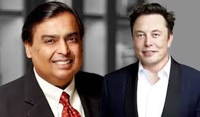 Elon Musk vs Mukesh Ambani